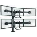 Chief Kontour K4 Bord 3x2Skjerm VESA Max 6x6,8 Kg Bolt Sort